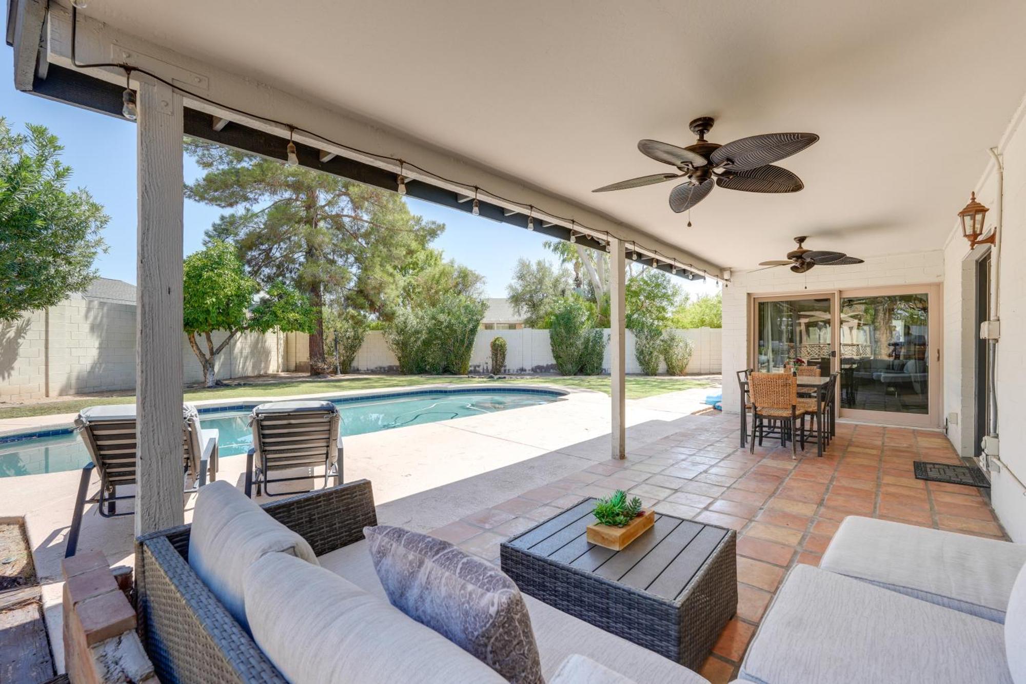 Phoenix Home With Pool About 10 Mi To Camelback Mtn Экстерьер фото