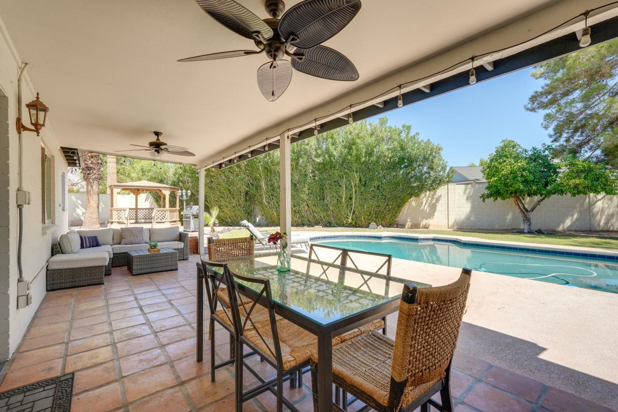 Phoenix Home With Pool About 10 Mi To Camelback Mtn Экстерьер фото